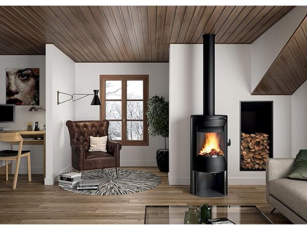 Poêle à bois Invicta " Neosen " - raccordable - 8 kW – Image 2